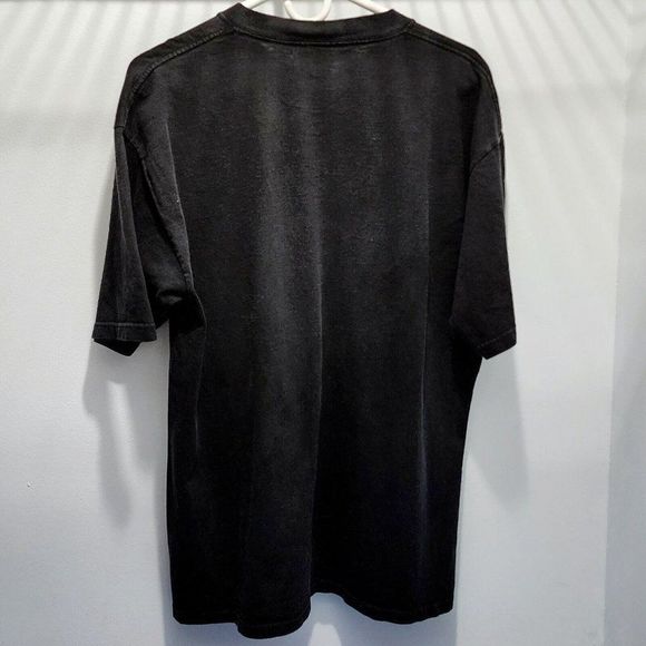 Spongebob Bikini Bottom Vintage 2002 USA Made Shirt Black OG Nickelodeon Size XL - Picture 3 of 6